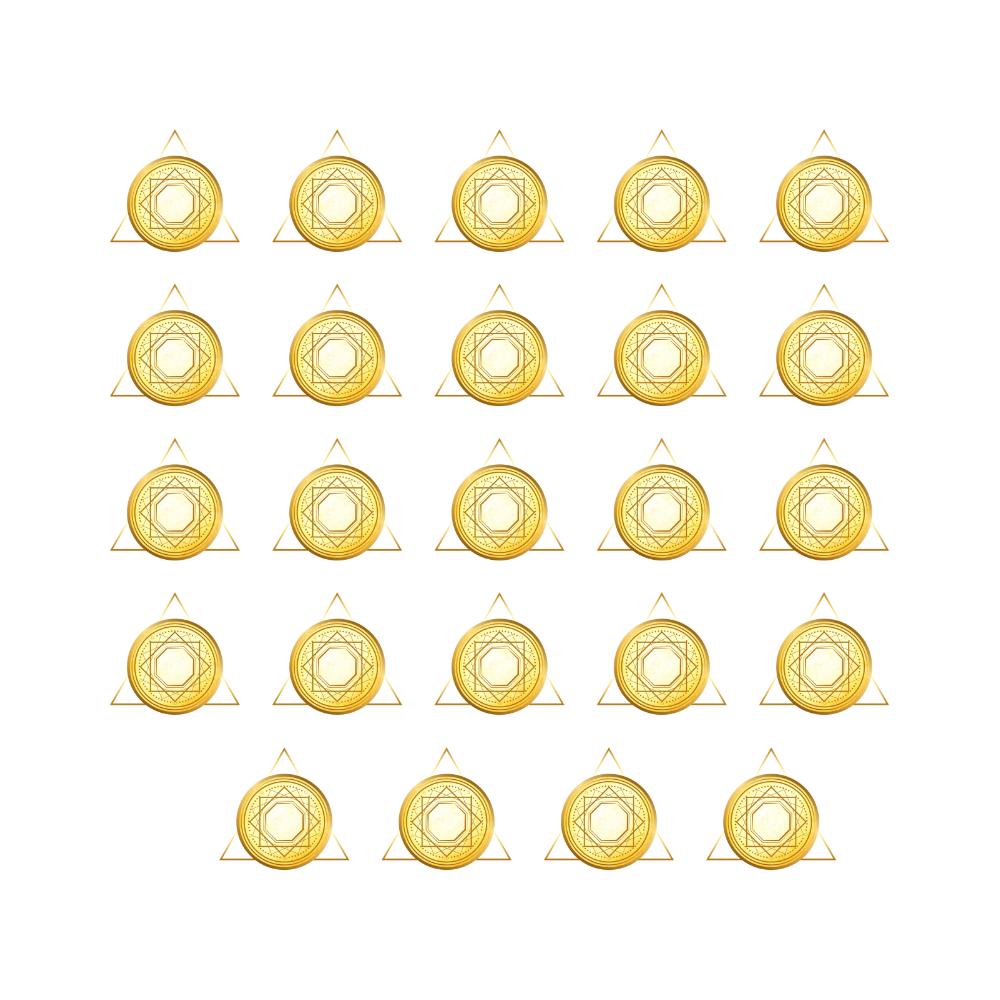 Session No. Holographic Stickers (1" - 24 Pack)